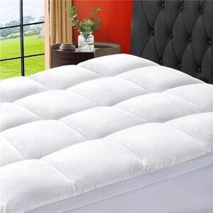Mattress Topper Queen Size Extra Thick Mattress Pad 8-21" Deep Pocket Soft Down